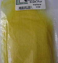 craft fur Yellow extra select Hareline